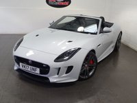 USED 2017 17 JAGUAR F-TYPE 3.0 BRITISH DESIGN EDITION AWD 2d 380 BHP With only 151 British Design Edition F type coupe and convertibles left in the UK it is sure to be a future classic. Cherished by it's former keeper never taken out in the rain and always kept in a dehumidified garage we believe you wont find a better example. Finished in the best colour combination Yulong White with premium jet black leather and contrasting ivory stitching. Heated performance memory seats, flat bottom steering are only a couple of many factory options added to this vehicle.