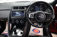 USED 2018 18 JAGUAR E-PACE 2.0 R-DYNAMIC S 5d 178 BHP WHAT A BEAUTY 1 OWNER FIRENZE RED METALIC WITH STUNNING BLACK SOFT PERFERATED LEATHER TRIM