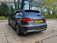 USED 2016 66 AUDI A3 2.0 S3 SPORTBACK QUATTRO 5d 306 BHP ZERO DEPOSIT FINANCE AVAILABLE
