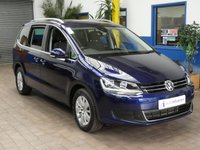 USED 2019 19 VOLKSWAGEN SHARAN 2.0 SE TDI DSG 5d 148 BHP GENUINE LOW MILES 7 SEATS CRUISE PARKING SENSORS 1 OWNER EXCELLENT SERVICE HISTORY 6 MONTHS GOLD WARRANTY