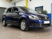 USED 2019 19 VOLKSWAGEN SHARAN 2.0 SE TDI DSG 5d 148 BHP GENUINE LOW MILES 7 SEATS CRUISE PARKING SENSORS 1 OWNER EXCELLENT SERVICE HISTORY 6 MONTHS GOLD WARRANTY