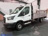 USED 2021 21 FORD TRANSIT 2.0 350 LEADER C/C ECOBLUE 5d 129 BHP DROPSIDE WITH TAIL LIFT NEW TIMING BELT FITTED