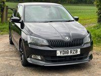 USED 2018 18 SKODA FABIA 1.0 MONTE CARLO TSI 5d 109 BHP PEARLESCANT PAINT, FACTORY UPGRADES