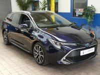 USED 2021 21 TOYOTA COROLLA 2.0 EXCEL 5d 181 BHP SAT NAV HEATED LEATHER REAR CAMERA PARKING SENSORS 1 OWNER SERVICE HISTORY TOYOTA WARRANTY TILL MARCH 2031