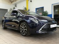 USED 2021 21 TOYOTA COROLLA 2.0 EXCEL 5d 181 BHP SAT NAV HEATED LEATHER REAR CAMERA PARKING SENSORS 1 OWNER SERVICE HISTORY TOYOTA WARRANTY TILL MARCH 2031