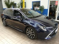 USED 2021 21 TOYOTA COROLLA 2.0 EXCEL 5d 181 BHP SAT NAV HEATED LEATHER REAR CAMERA PARKING SENSORS 1 OWNER SERVICE HISTORY TOYOTA WARRANTY TILL MARCH 2031