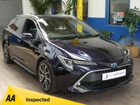 USED 2021 21 TOYOTA COROLLA 2.0 EXCEL 5d 181 BHP SAT NAV HEATED LEATHER REAR CAMERA PARKING SENSORS 1 OWNER SERVICE HISTORY TOYOTA WARRANTY TILL MARCH 2031