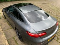 USED 2018 67 MERCEDES-BENZ E-CLASS 2.0 E 220 D AMG LINE PREMIUM PLUS 2d 192 BHP 2018/67reg Big Spec - MERCEDES E-CLASS E220D AMG-LINE PREMIUM + COUPE - AUTOMATIC - DIESEL - PAN ROOF - HEATED LEATHER - 1 FORMER KEEPER