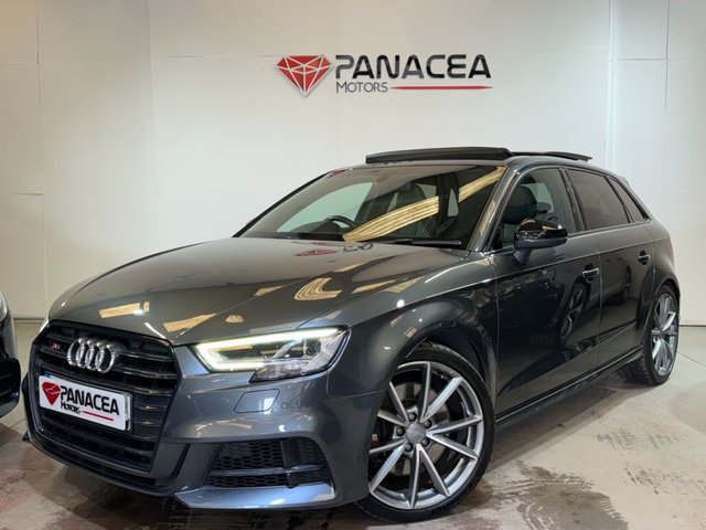 2017 17 Audi A3 2.0 S3 SPORTBACK TFSI QUATTRO BLACK EDITION 5d 306 BHP