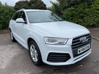 USED 2016 66 AUDI Q3 1.4 TFSI SPORT 5d 148 BHP HEATED SEATS-C/CONTROL-SATNAV-DAB