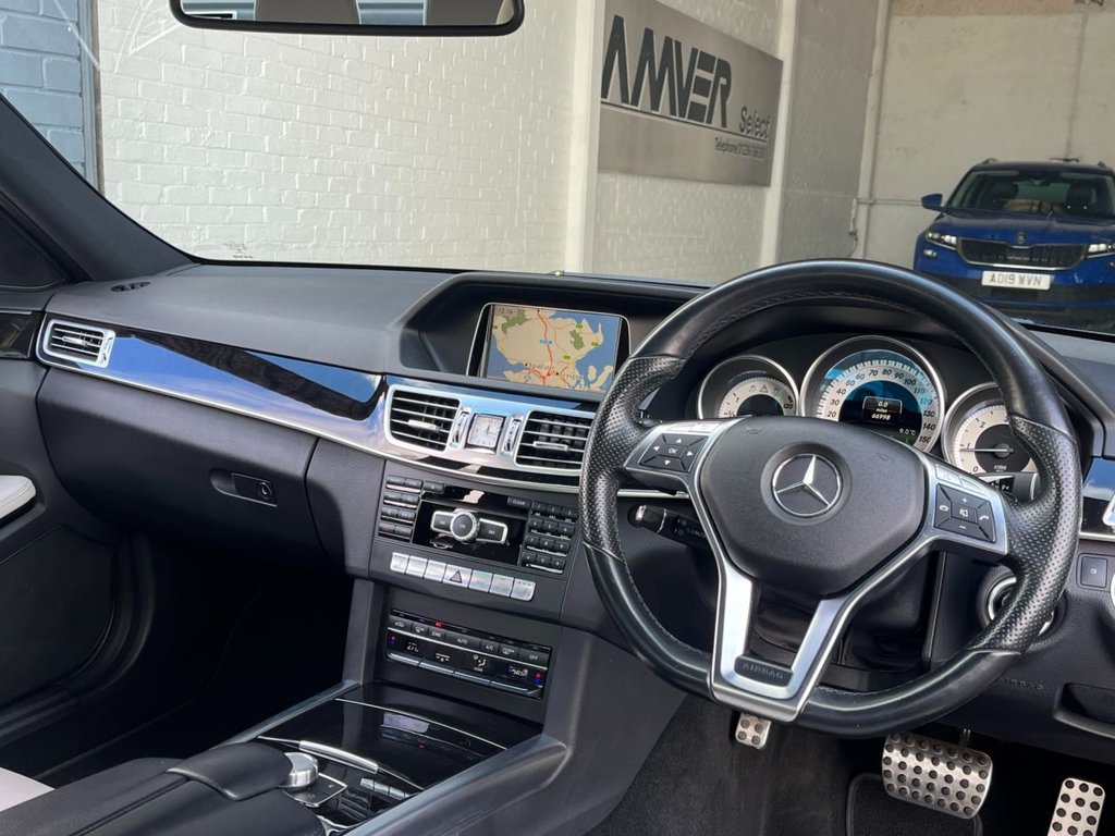 USED 2014 64 MERCEDES-BENZ E-CLASS 2.1 E220 CDI AMG SPORT 4d 168 BHP 