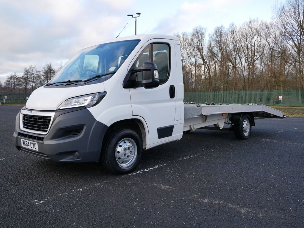 USED 2015 64 PEUGEOT BOXER 3.0 HDI 335 L3 C/C 180 BHP 2 KEYS, BLUETOOTH, SAT NAV