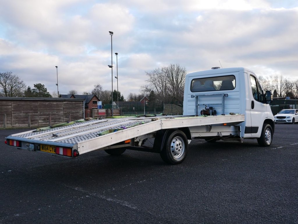 USED 2015 64 PEUGEOT BOXER 3.0 HDI 335 L3 C/C 180 BHP 2 KEYS, BLUETOOTH, SAT NAV