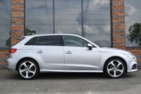 USED 2017 17 AUDI A3 2.0 TDI S LINE 5d 148 BHP CARPLAY / ALCANTARA / &pound;20 TAX
