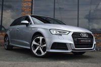 USED 2017 17 AUDI A3 2.0 TDI S LINE 5d 148 BHP CARPLAY / ALCANTARA / &pound;20 TAX