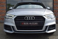 USED 2017 17 AUDI A3 2.0 TDI S LINE 5d 148 BHP CARPLAY / ALCANTARA / &pound;20 TAX