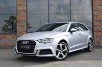USED 2017 17 AUDI A3 2.0 TDI S LINE 5d 148 BHP CARPLAY / ALCANTARA / &pound;20 TAX