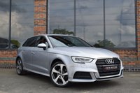 USED 2017 17 AUDI A3 2.0 TDI S LINE 5d 148 BHP CARPLAY / ALCANTARA / &pound;20 TAX