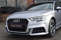 USED 2017 17 AUDI A3 2.0 TDI S LINE 5d 148 BHP CARPLAY / ALCANTARA / &pound;20 TAX