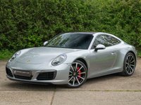 USED 2017 67 PORSCHE 911 3.0 CARRERA 4S PDK 2d 414 BHP CHRONO, BOSE, GLASS ROOF, 14 WAY SEATS, REAR AXLE STEER, PASM, CRUISE, SPORTS EXHAUST, FULL PORSCHE SERVICE HISTORY, 24 MONTH WARRANTY.