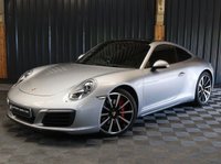 USED 2017 67 PORSCHE 911 3.0 CARRERA 4S PDK 2d 414 BHP CHRONO, BOSE, GLASS ROOF, 14 WAY SEATS, REAR AXLE STEER, PASM, CRUISE, SPORTS EXHAUST, FULL PORSCHE SERVICE HISTORY, 24 MONTH WARRANTY.