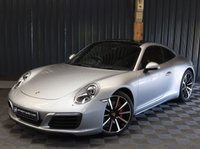 USED 2017 67 PORSCHE 911 3.0 CARRERA 4S PDK 2d 414 BHP CHRONO, BOSE, GLASS ROOF, 14 WAY SEATS, REAR AXLE STEER, PASM, CRUISE, SPORTS EXHAUST, FULL PORSCHE SERVICE HISTORY, 24 MONTH WARRANTY.
