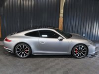 USED 2017 67 PORSCHE 911 3.0 CARRERA 4S PDK 2d 414 BHP CHRONO, BOSE, GLASS ROOF, 14 WAY SEATS, REAR AXLE STEER, PASM, CRUISE, SPORTS EXHAUST, FULL PORSCHE SERVICE HISTORY, 24 MONTH WARRANTY.