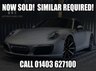USED 2017 67 PORSCHE 911 3.0 CARRERA 4S PDK 2d 414 BHP CHRONO, BOSE, GLASS ROOF, 14 WAY SEATS, REAR AXLE STEER, PASM, CRUISE, SPORTS EXHAUST, FULL PORSCHE SERVICE HISTORY, 24 MONTH WARRANTY.