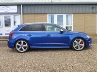 USED 2016 65 AUDI A3 2.5 RS3 SPORTBACK QUATTRO NAV 5d 362 BHP www.suffolkcarcentre.co.uk - Located at Reydon