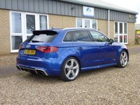 USED 2016 65 AUDI A3 2.5 RS3 SPORTBACK QUATTRO NAV 5d 362 BHP www.suffolkcarcentre.co.uk - Located at Reydon