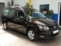 USED 2019 69 VOLKSWAGEN CADDY MAXI 2.0 C20 LIFE TDI 5d 101 BHP 7 SEATS CRUISE CONTROL PARKING SENSORS 1 OWNER SERVICE HISTORY 6 MONTHS GOLD WARRANTY