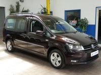 USED 2019 69 VOLKSWAGEN CADDY MAXI 2.0 C20 LIFE TDI 5d 101 BHP 7 SEATS CRUISE CONTROL PARKING SENSORS 1 OWNER SERVICE HISTORY 6 MONTHS GOLD WARRANTY