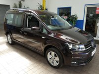 USED 2019 69 VOLKSWAGEN CADDY MAXI 2.0 C20 LIFE TDI 5d 101 BHP 7 SEATS CRUISE CONTROL PARKING SENSORS 1 OWNER SERVICE HISTORY 6 MONTHS GOLD WARRANTY