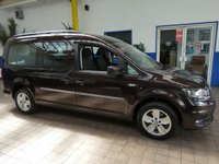 USED 2019 69 VOLKSWAGEN CADDY MAXI 2.0 C20 LIFE TDI 5d 101 BHP 7 SEATS CRUISE CONTROL PARKING SENSORS 1 OWNER SERVICE HISTORY 6 MONTHS GOLD WARRANTY