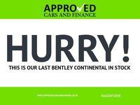 USED 2007 N BENTLEY CONTINENTAL 6.0 GTC 2d 550 BHP IN SILVER ,68,549 MILES, FULL BENTLEY SERVICE HISTORY, ULEZ COMPLIANT, AUTOMATIC GEARBOX, CONVERTIBLE ROOF, SATELLITE NAVIGATION  