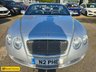 USED 2007 N BENTLEY CONTINENTAL 6.0 GTC 2d 550 BHP IN SILVER ,68,549 MILES, FULL BENTLEY SERVICE HISTORY, ULEZ COMPLIANT, AUTOMATIC GEARBOX, CONVERTIBLE ROOF, SATELLITE NAVIGATION  