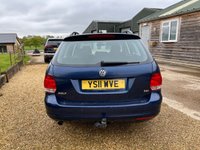 USED 2011 11 VOLKSWAGEN GOLF 1.6 SE TDI DSG 5d 103 BHP Estate Tow Bar Parking Sensors