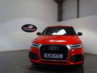 USED 2015 15 AUDI Q3 2.0 TDI QUATTRO S LINE PLUS 5d 182 BHP SAT NAV HALF LEATHER CRUISE ALLOY UPGRADE HIGH SPEC