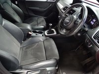 USED 2015 15 AUDI Q3 2.0 TDI QUATTRO S LINE PLUS 5d 182 BHP SAT NAV HALF LEATHER CRUISE ALLOY UPGRADE HIGH SPEC