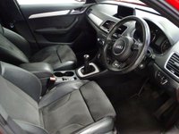USED 2015 15 AUDI Q3 2.0 TDI QUATTRO S LINE PLUS 5d 182 BHP SAT NAV HALF LEATHER CRUISE ALLOY UPGRADE HIGH SPEC