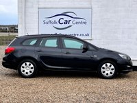 USED 2013 63 VAUXHALL ASTRA 1.2 ES CDTI ECOFLEX S/S 5d 95 BHP www.suffolkcarcentre.co.uk - Located at Lowestoft