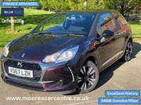 USED 2017 67 DS DS 3 1.2 PURETECH CHIC 3d 80 BHP GENUINE  LOW MILES