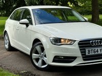 USED 2015 64 AUDI A3 1.2 TFSI SPORT 5d 109 BHP 
