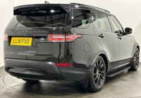 USED 2018 18 LAND ROVER DISCOVERY 3.0 TD6 HSE 5d 255 BHP Striking Santorini Black , Full Black Leather, 7 Seat Intelligent Seat Fold,