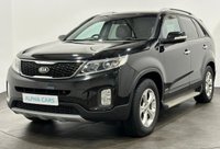 USED 2015 64 KIA SORENTO 2.2 CRDI KX-2 SAT NAV 5d 194 BHP Automatic , 7 Seater , Full Black Leather, Heated Seats, Navigation, Midnight Black