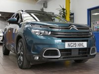 USED 2019 19 CITROEN C5 AIRCROSS 1.6 PURETECH FLAIR PLUS S/S EAT8 5d 179 BHP SAT NAV PANORAMIC SUNROOF PART LEATHER REAR VIEW CAMERA PARKING SENSORS 1 OWNER EXCELLENT SERVICE HISTORY 6 MONTHS GOLD WARRANTY