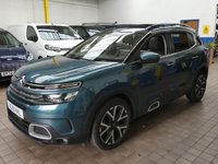 USED 2019 19 CITROEN C5 AIRCROSS 1.6 PURETECH FLAIR PLUS S/S EAT8 5d 179 BHP SAT NAV PANORAMIC SUNROOF PART LEATHER REAR VIEW CAMERA PARKING SENSORS 1 OWNER EXCELLENT SERVICE HISTORY 6 MONTHS GOLD WARRANTY