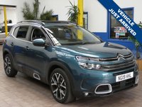 USED 2019 19 CITROEN C5 AIRCROSS 1.6 PURETECH FLAIR PLUS S/S EAT8 5d 179 BHP SAT NAV PANORAMIC SUNROOF PART LEATHER REAR VIEW CAMERA PARKING SENSORS 1 OWNER EXCELLENT SERVICE HISTORY 6 MONTHS GOLD WARRANTY