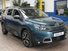 USED 2019 19 CITROEN C5 AIRCROSS 1.6 PURETECH FLAIR PLUS S/S EAT8 5d 179 BHP SAT NAV PANORAMIC SUNROOF PART LEATHER REAR VIEW CAMERA PARKING SENSORS 1 OWNER EXCELLENT SERVICE HISTORY 6 MONTHS GOLD WARRANTY