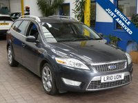 USED 2010 10 FORD MONDEO 2.0 TITANIUM X TDCI 5d 140 BHP PREMIUM FORD ESTATE HEATED PART LEATHER CRUISE CONTROL PARKING SENSORS 3 OWNER FROM NEW
